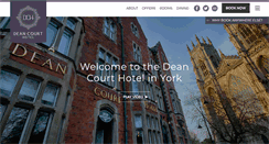 Desktop Screenshot of deancourt-york.co.uk